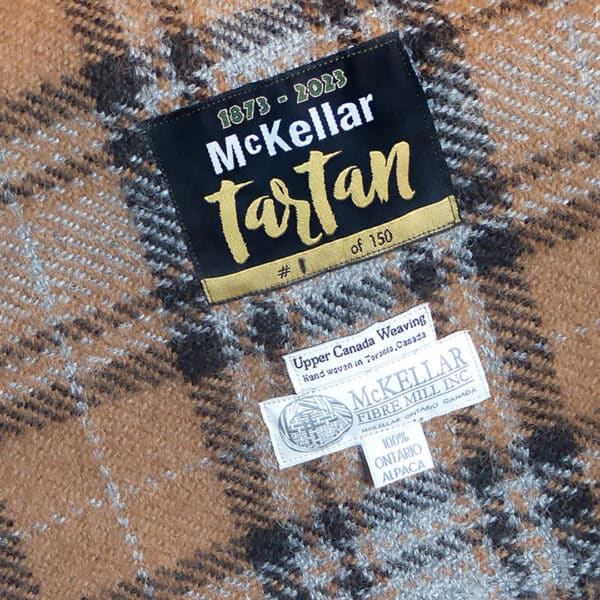 McKellar Tartan Wool/Alpaca Blanket - Image 3