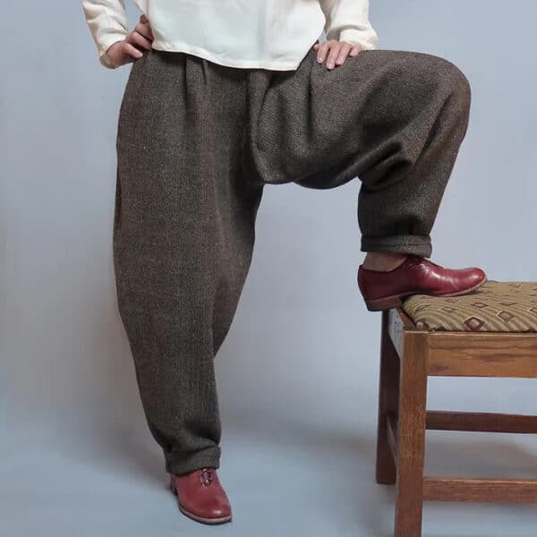Wool Baggy Pants