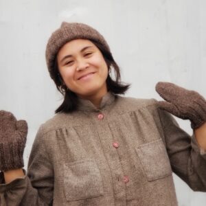 Mitts Wool Hand Knit
