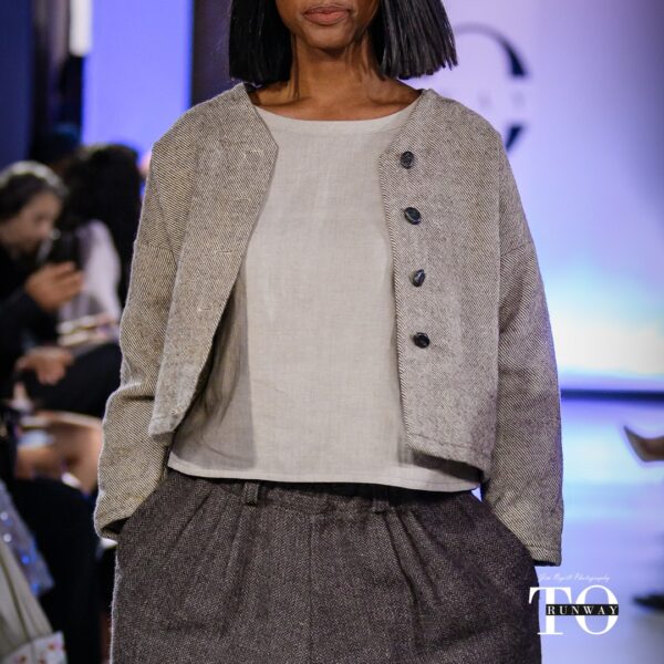 Linen Cropped Top