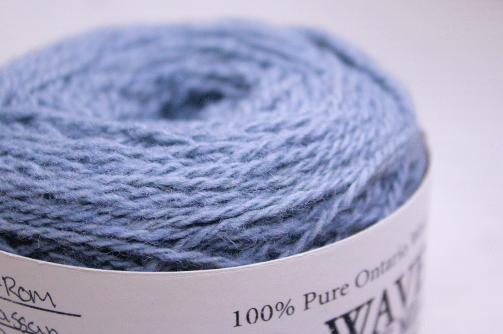 2 Ply - 1100 YPP - 10242 - Sow Thistle & Indigo - Image 3