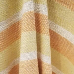 Summer Blanket - Orange & Yellow Stripes