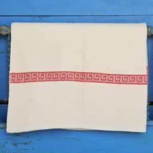 Summer Blanket - Meander Red